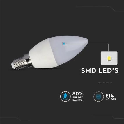 Lampadina LED RGB dimmerabile E14/4,8W/230V 4000K + telecomando